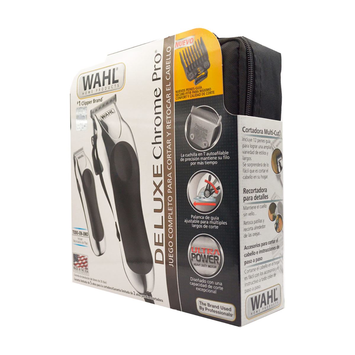 Juego Corte Cabello Deluxe Chrome Pro Wahl