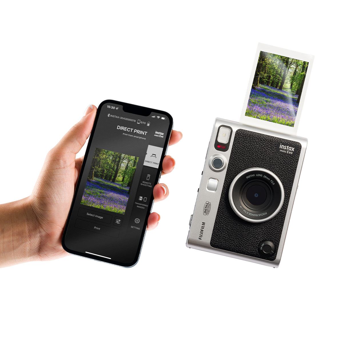 Cámara Fujifilm instax mini EVO