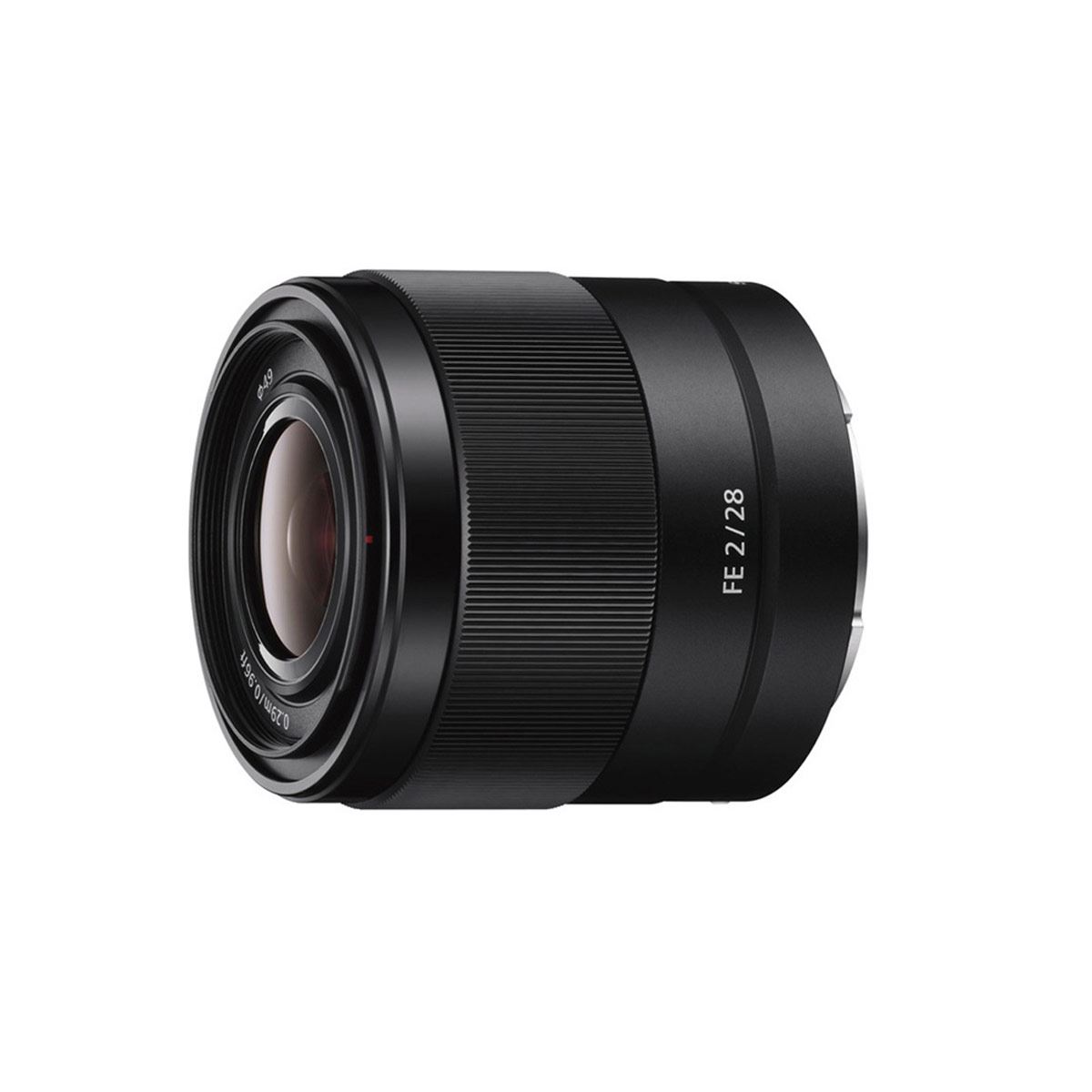 Lente Sony Sel28f20 E 28mm F2.O