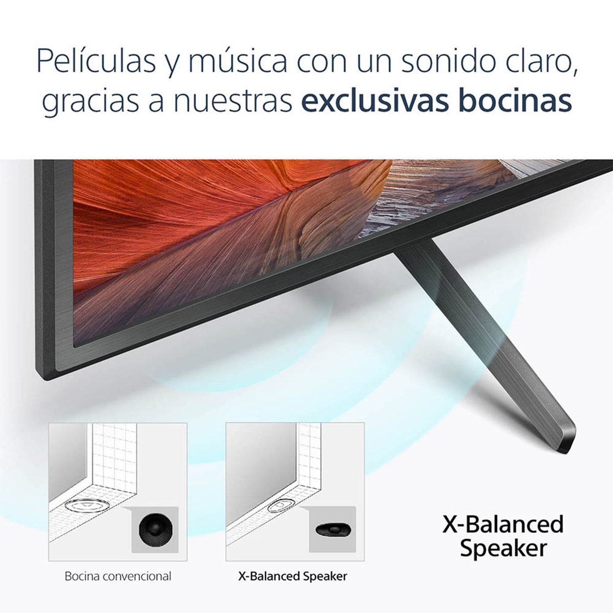 Pantalla Sony 4K Ultra HD 75 pulgadas Google TV Serie X80J