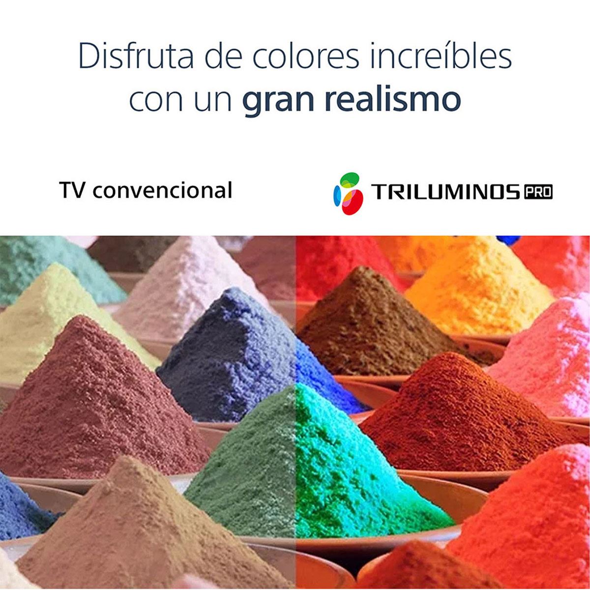 Pantalla Sony 50 pulgadas 4K Ultra HD Google TV Serie X80J