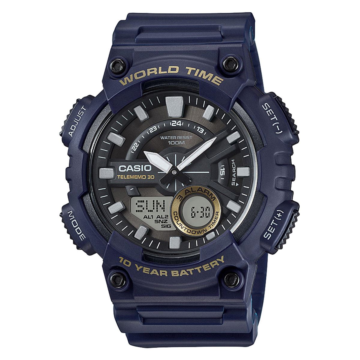 Casio AEQ-120W-2AVCF Orologio Sportivo - Quarz, Cronografo, Datario, Design Resistente - 5