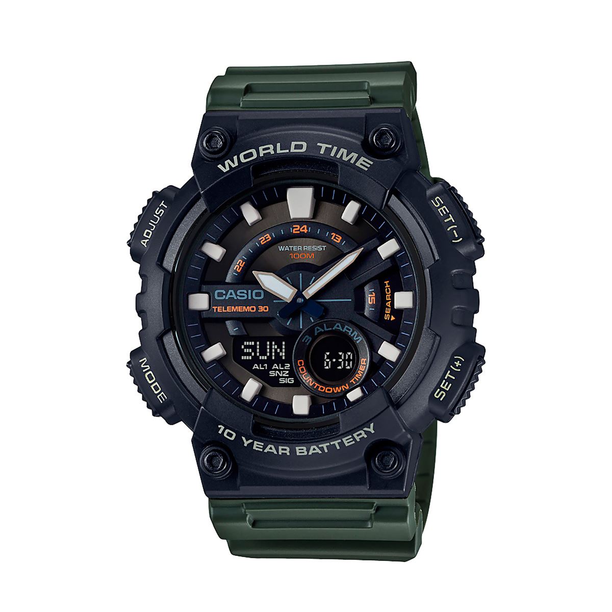 Reloj Casio AEQ&#45;110W&#45;3AVCF Caballero