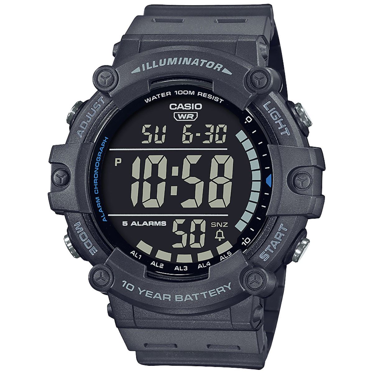 Reloj CASIO  AE-1500WH-8BVCF LCD HD Digital GRY
