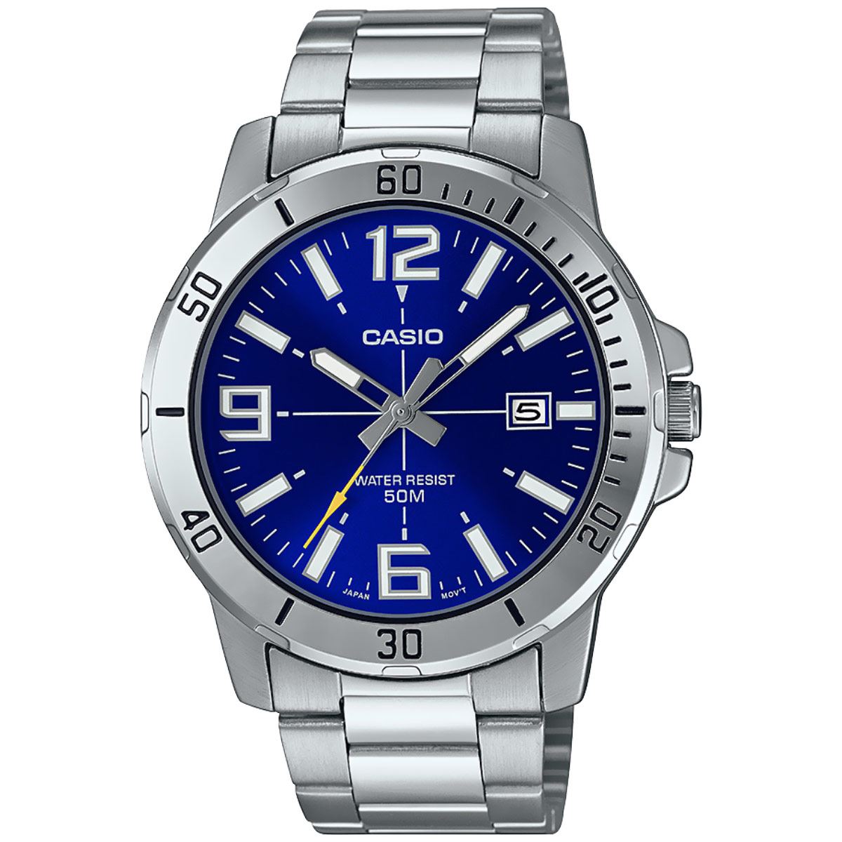 Reloj Casio MTP-VD01D-2BVCF Caballero Plateado