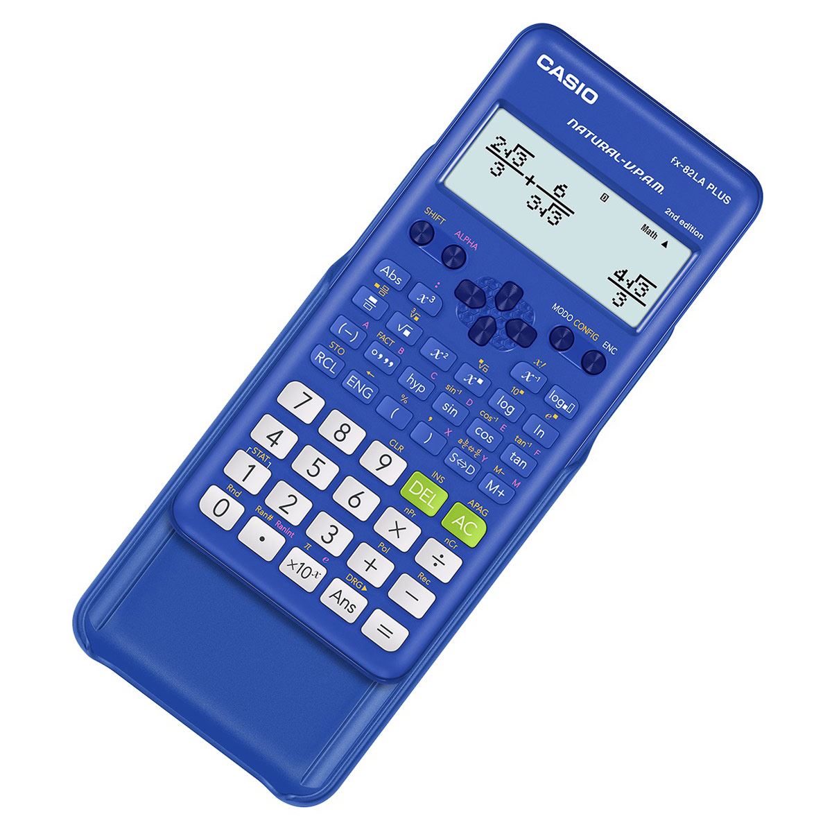 Calculadora cientifica FX-82LAPLUS2-BUSMT azul Casio