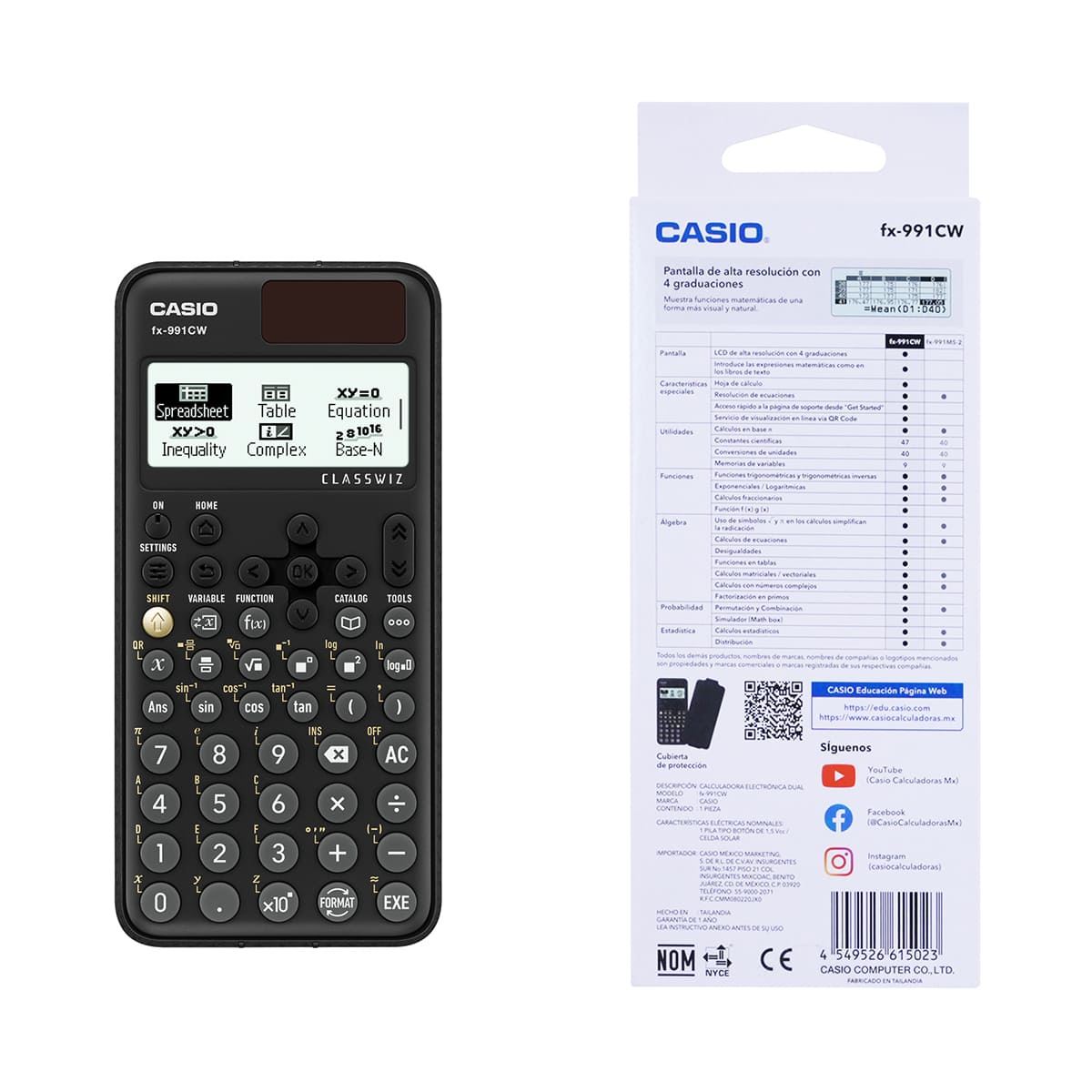 Calculadora Científica Casio FX-991CW