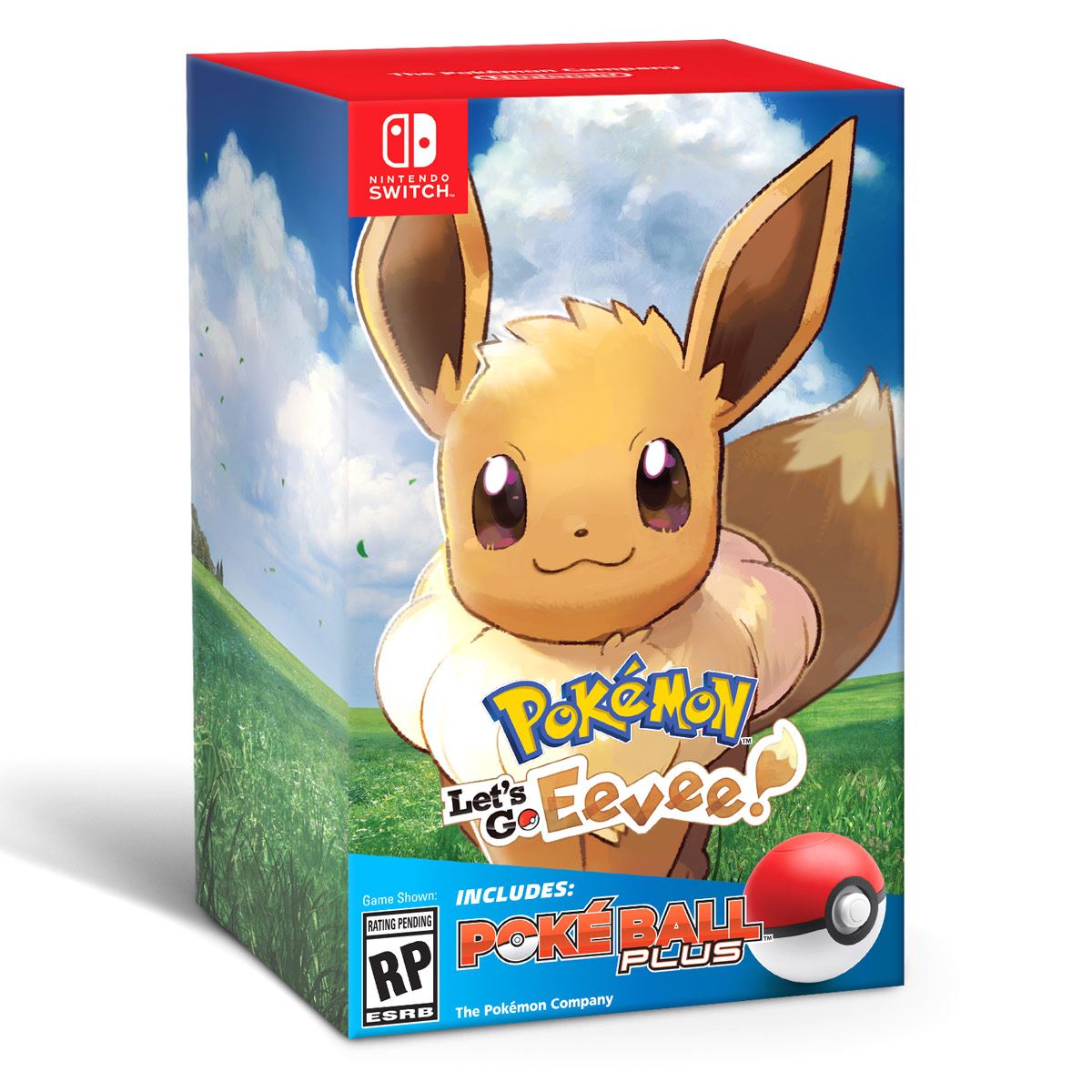 Nsw P Lets Go Eevee+ Pokeball