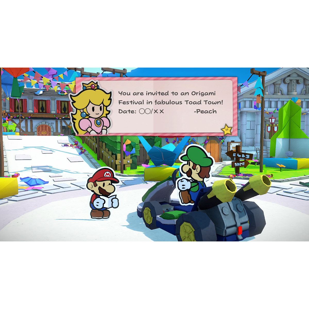Paper Mario The Origami King Nintendo Switch