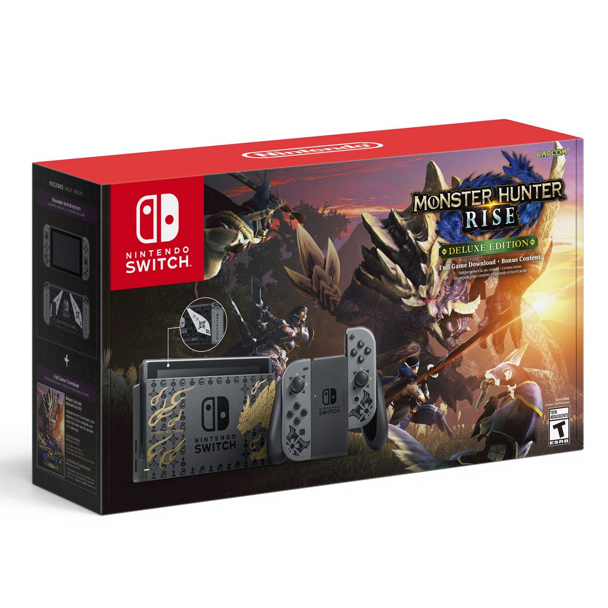 Consola NSW Monster Hunter Rise