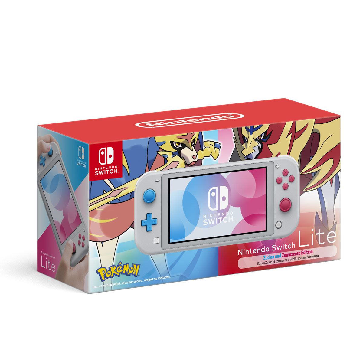 Consola Nintendo Switch Lite Edición Zacian