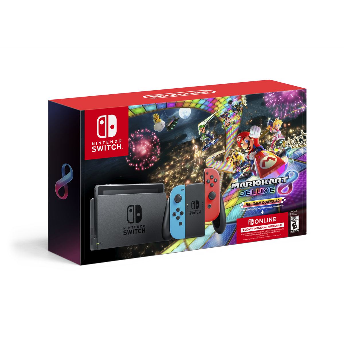 Consola Nintendo Switch Bundle Mario Kart Deluxe 8