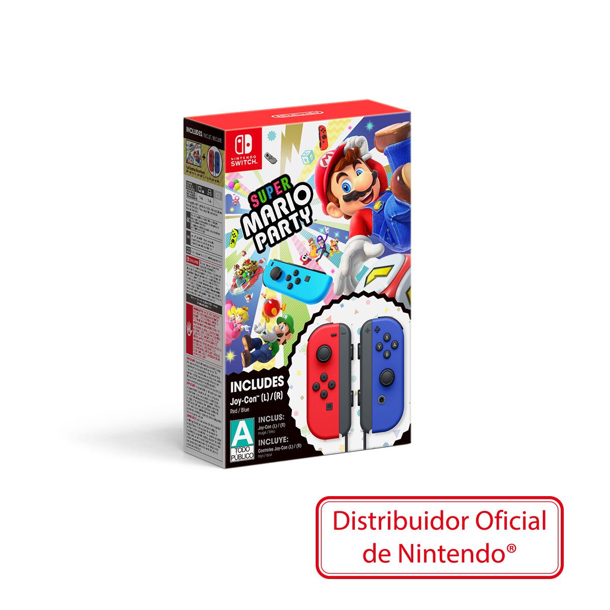 NSW Super Mario Party + Control Neo