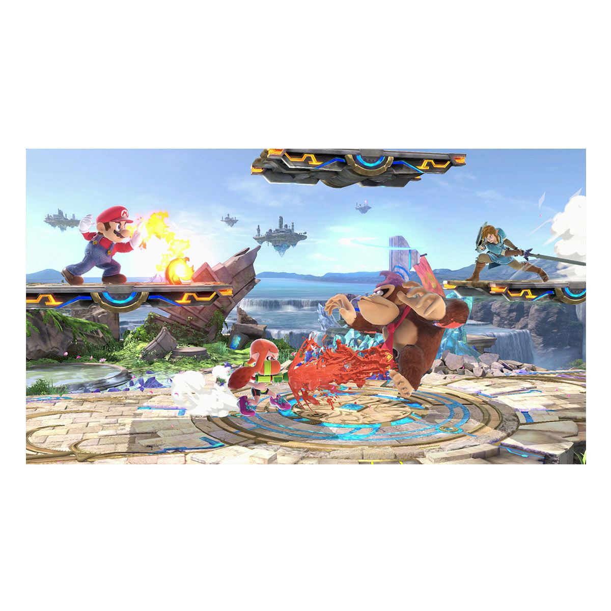 Consola NSW Oled Smash + Juego + 3 Meses Nintendo Switch Online