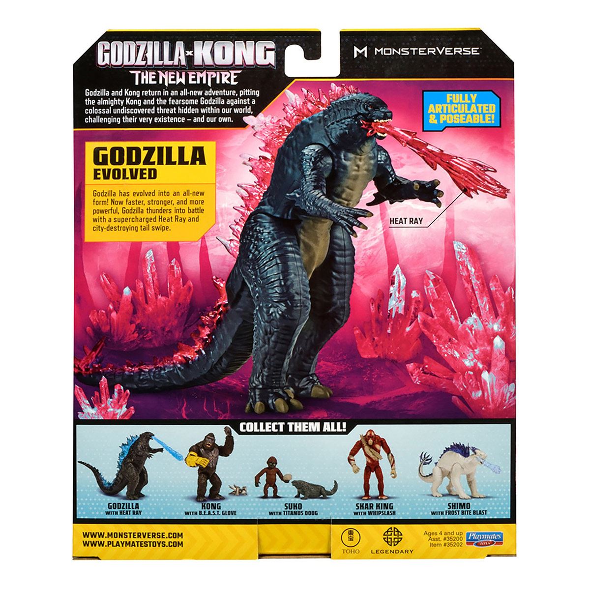 Figura de Acción Surtida 6” Godzilla X Kong