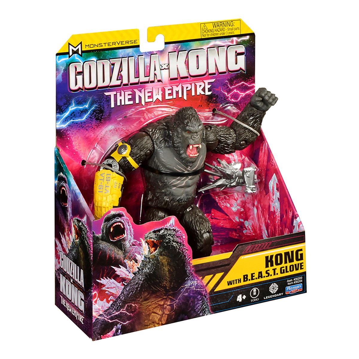 Figura de Acción Surtida 6” Godzilla X Kong