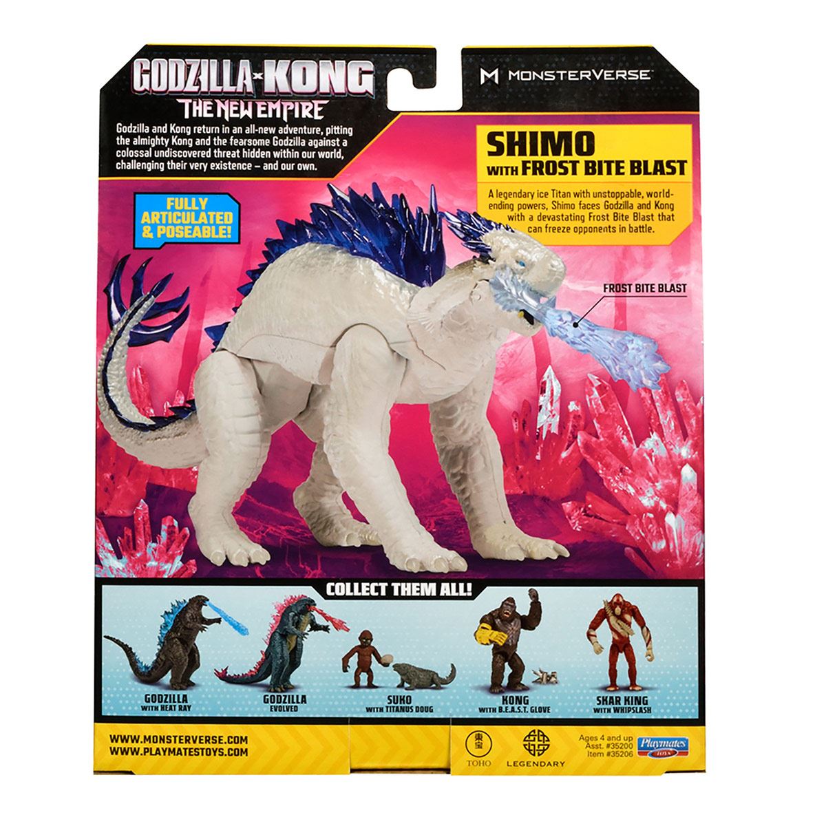 Figura de Acción Surtida 6” Godzilla X Kong