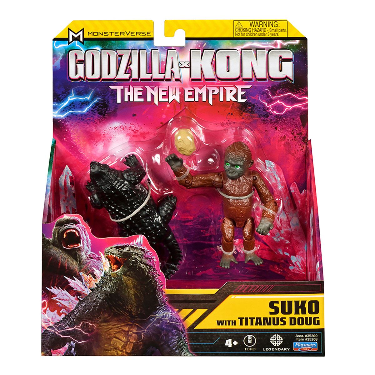 Figura de Acción Surtida 6” Godzilla X Kong
