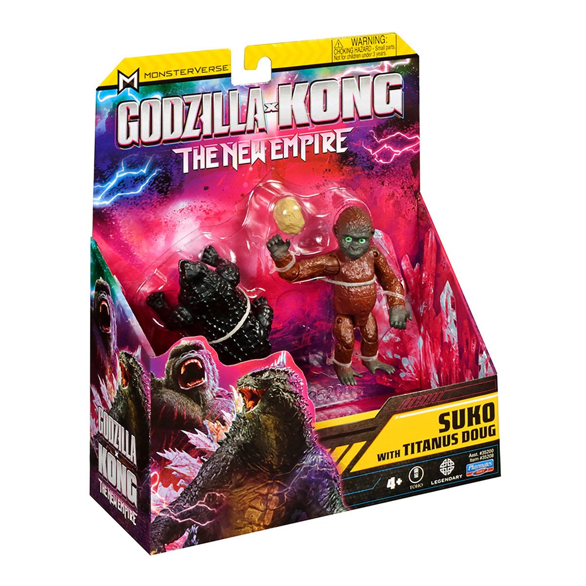 Figura de Acción Surtida 6” Godzilla X Kong