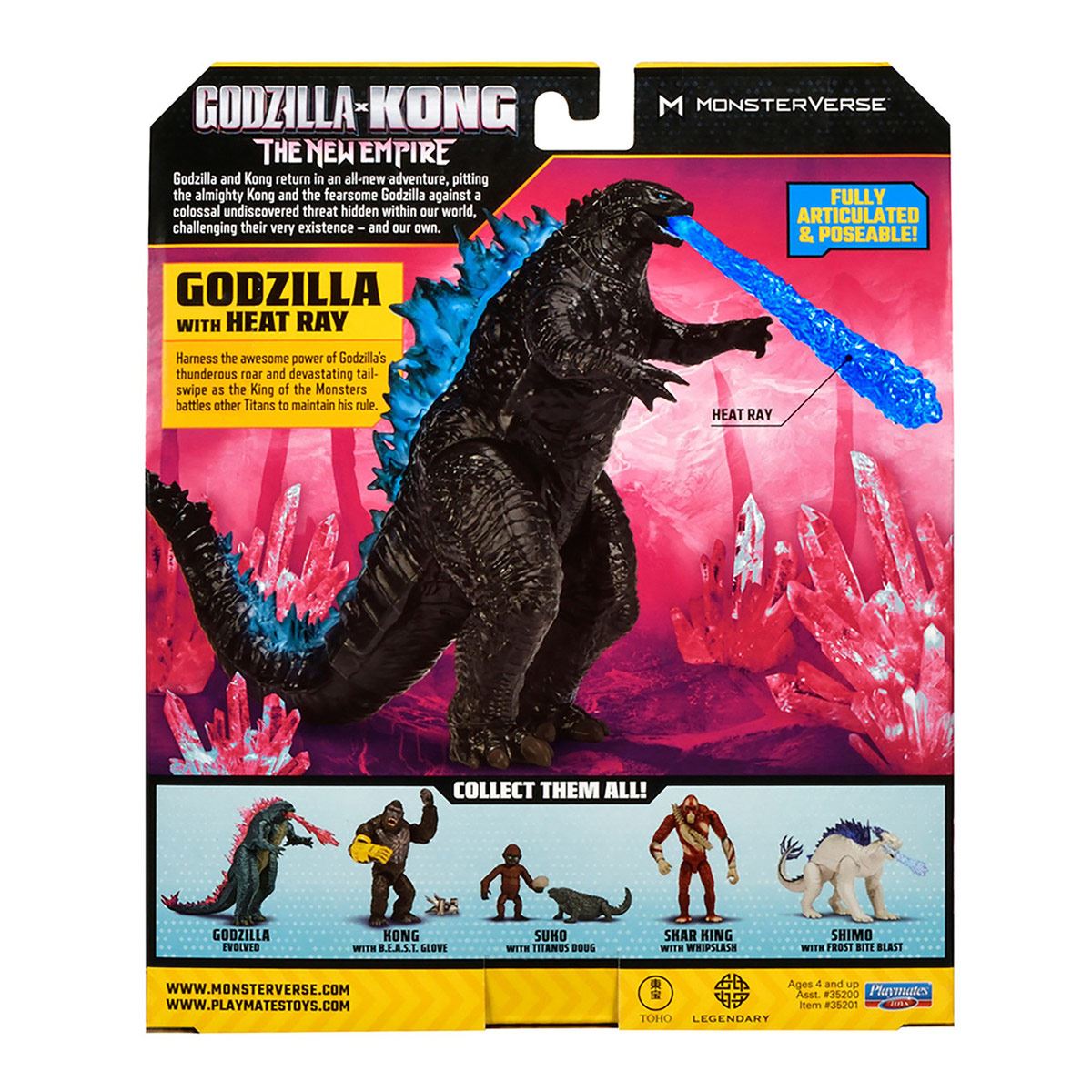 Figura de Acción Surtida 6” Godzilla X Kong