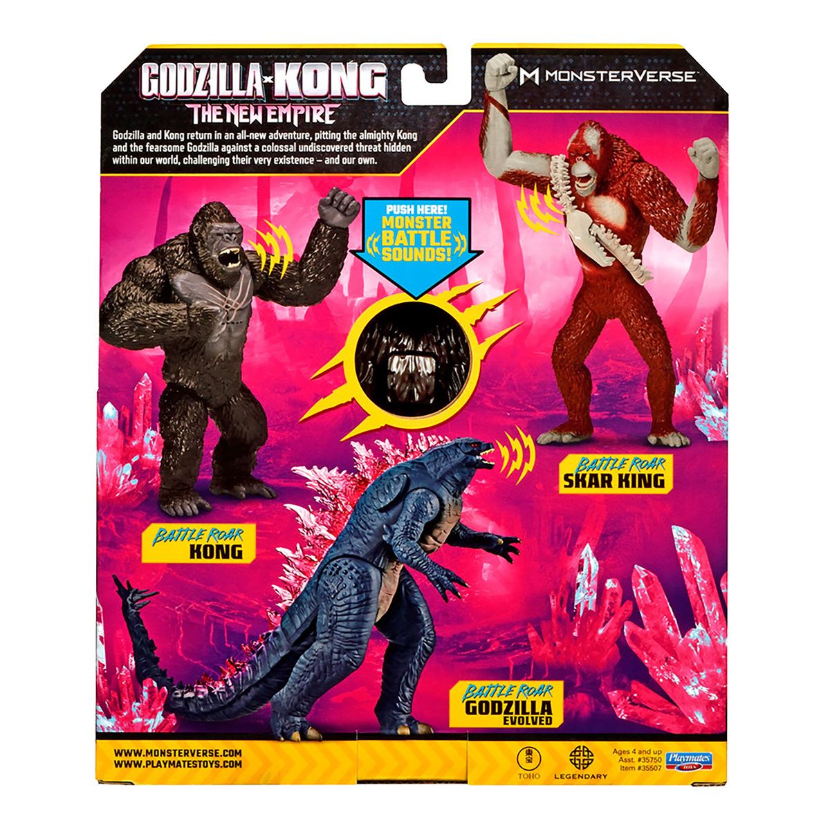 Figura de Acción Deluxe Surtida 7” Godzilla X Kong