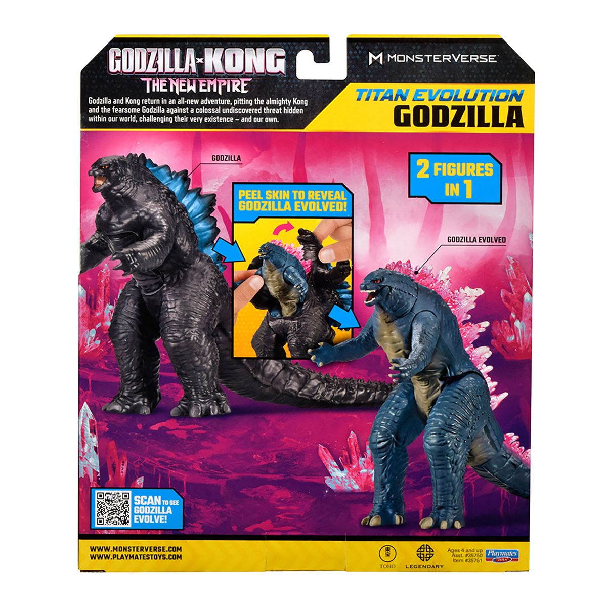 Figura de Acción Deluxe Surtida 7” Godzilla X Kong