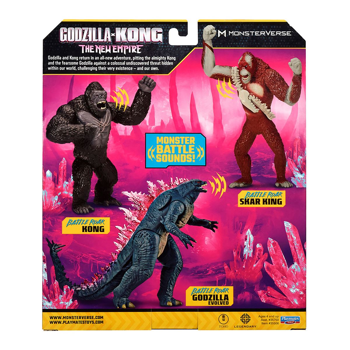 Figura de Acción Deluxe Surtida 7” Godzilla X Kong