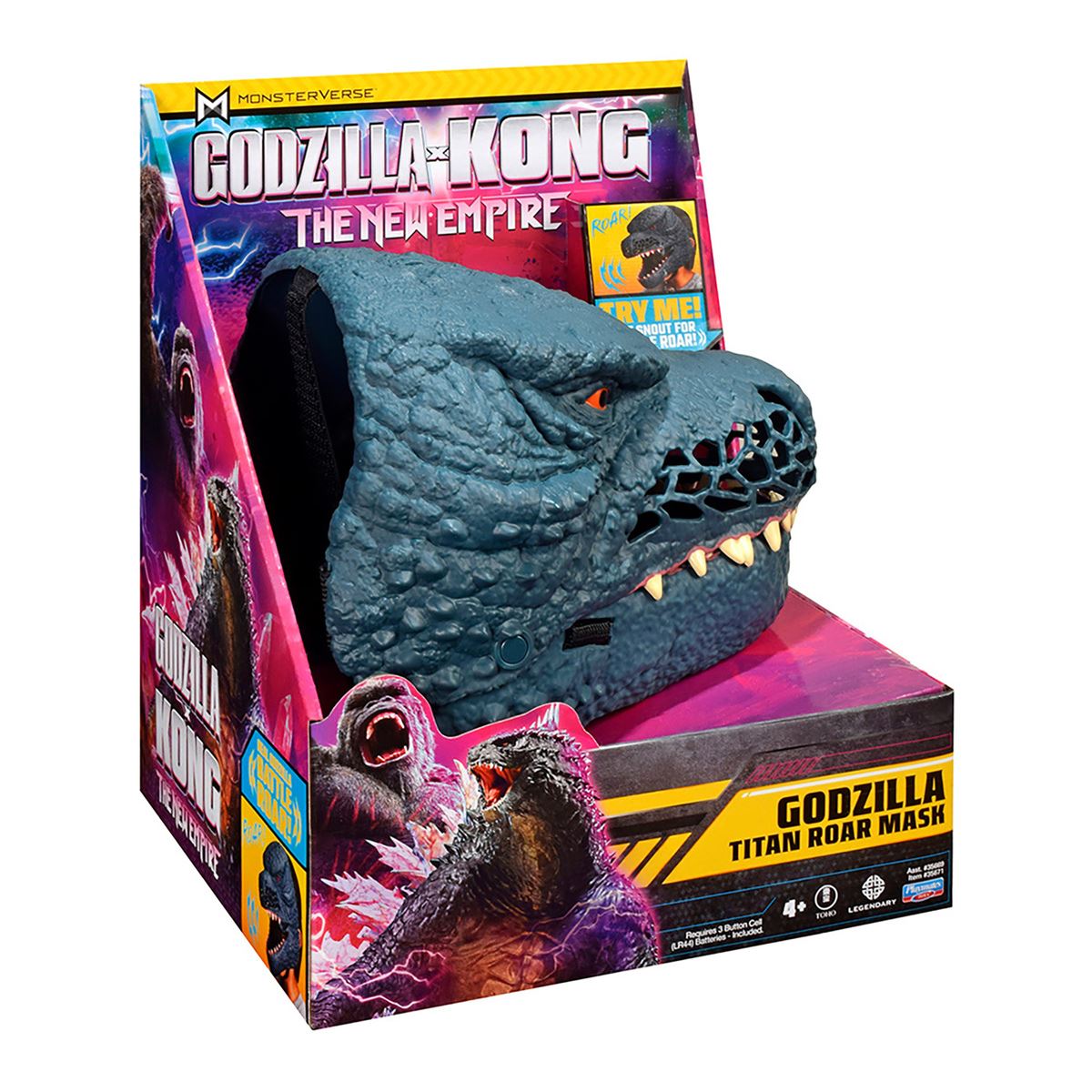 Máscara con Sonidos Godzilla X Kong Roleplay