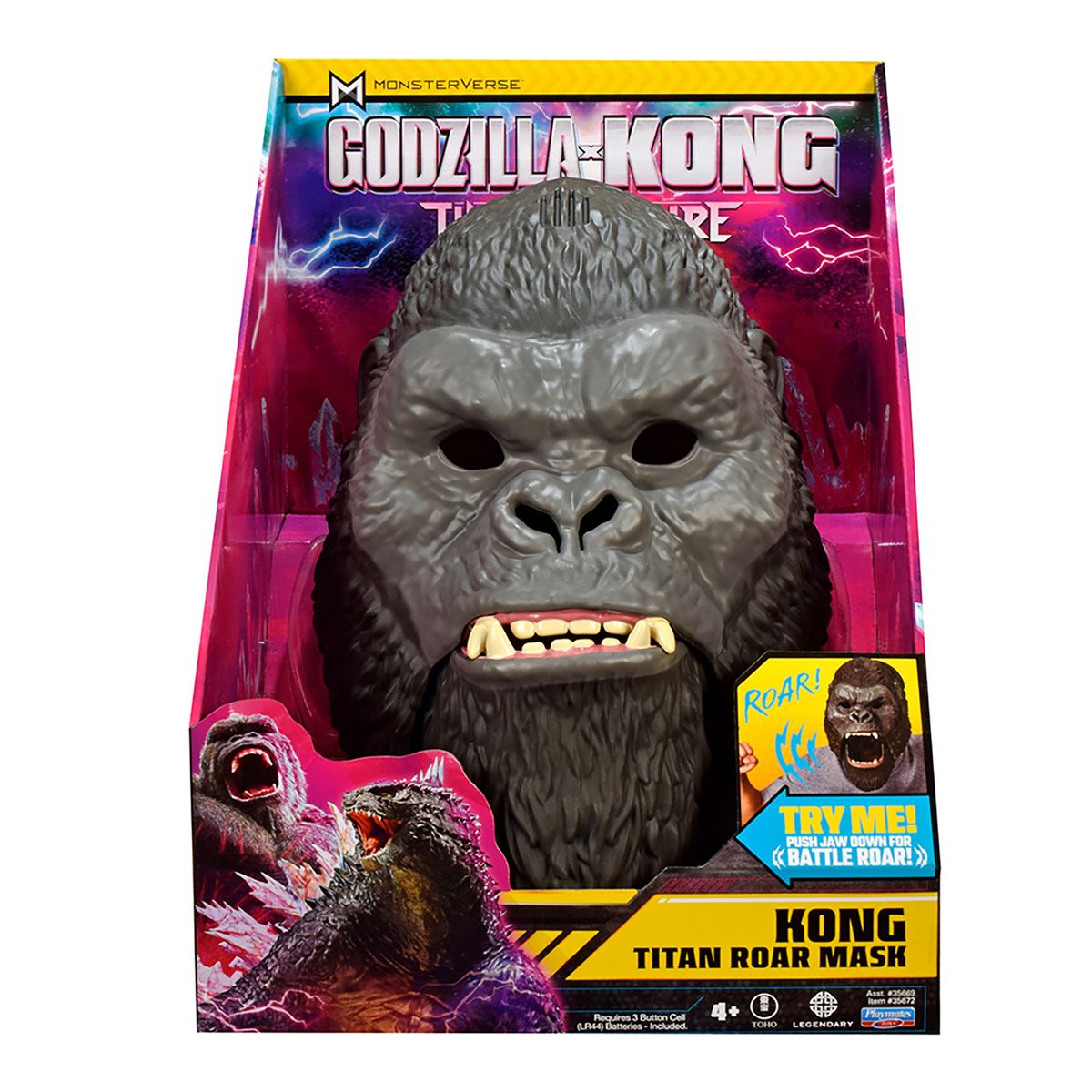 Máscara con Sonidos Godzilla X Kong Roleplay