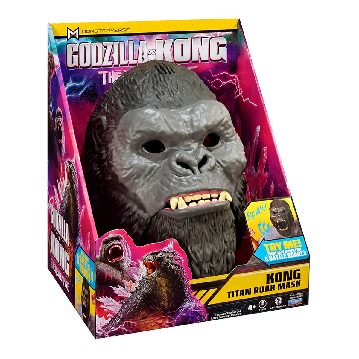 Máscara con Sonidos Godzilla X Kong Roleplay