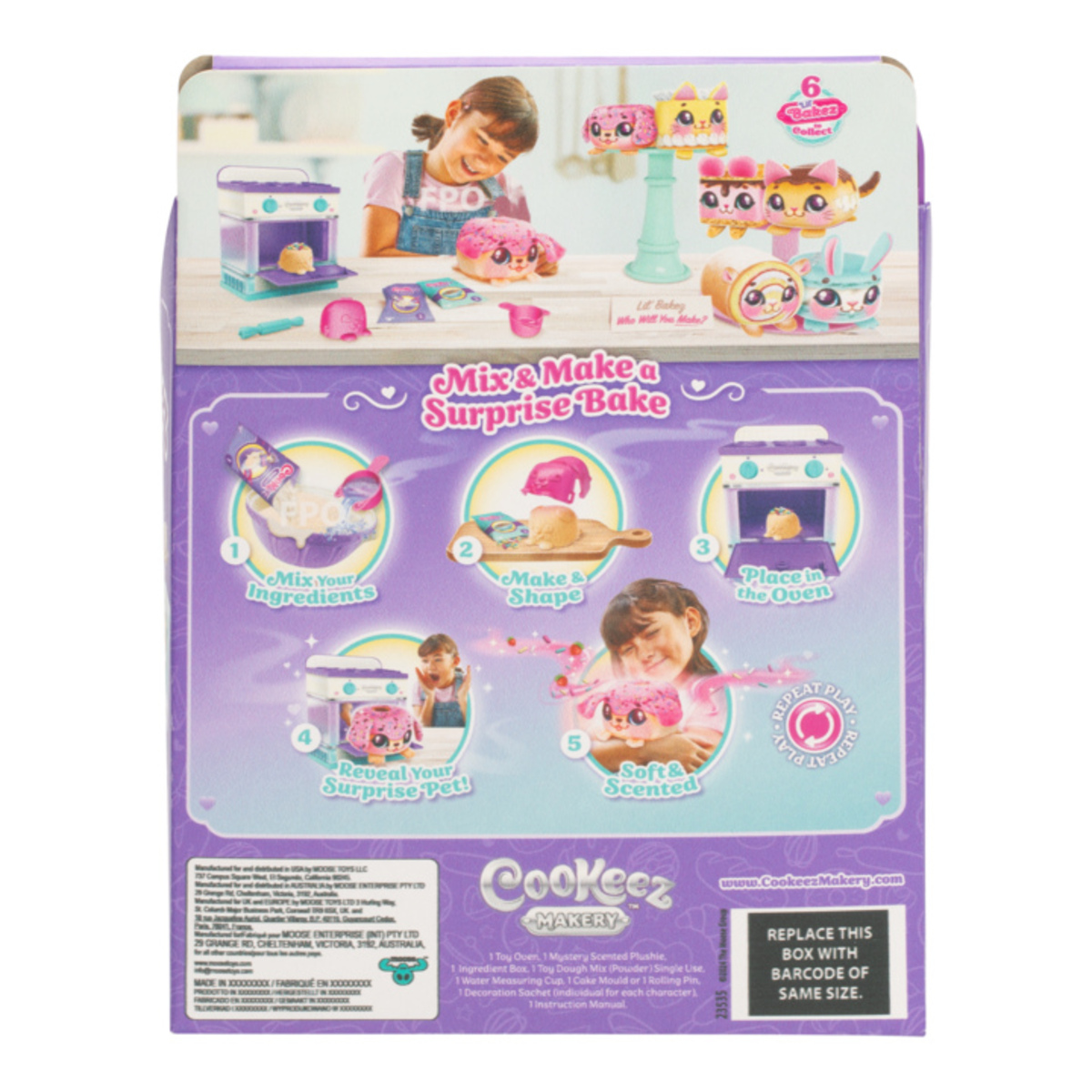 kit Hornito Mágico COOKEEZ MAKERY para Crear Peluche