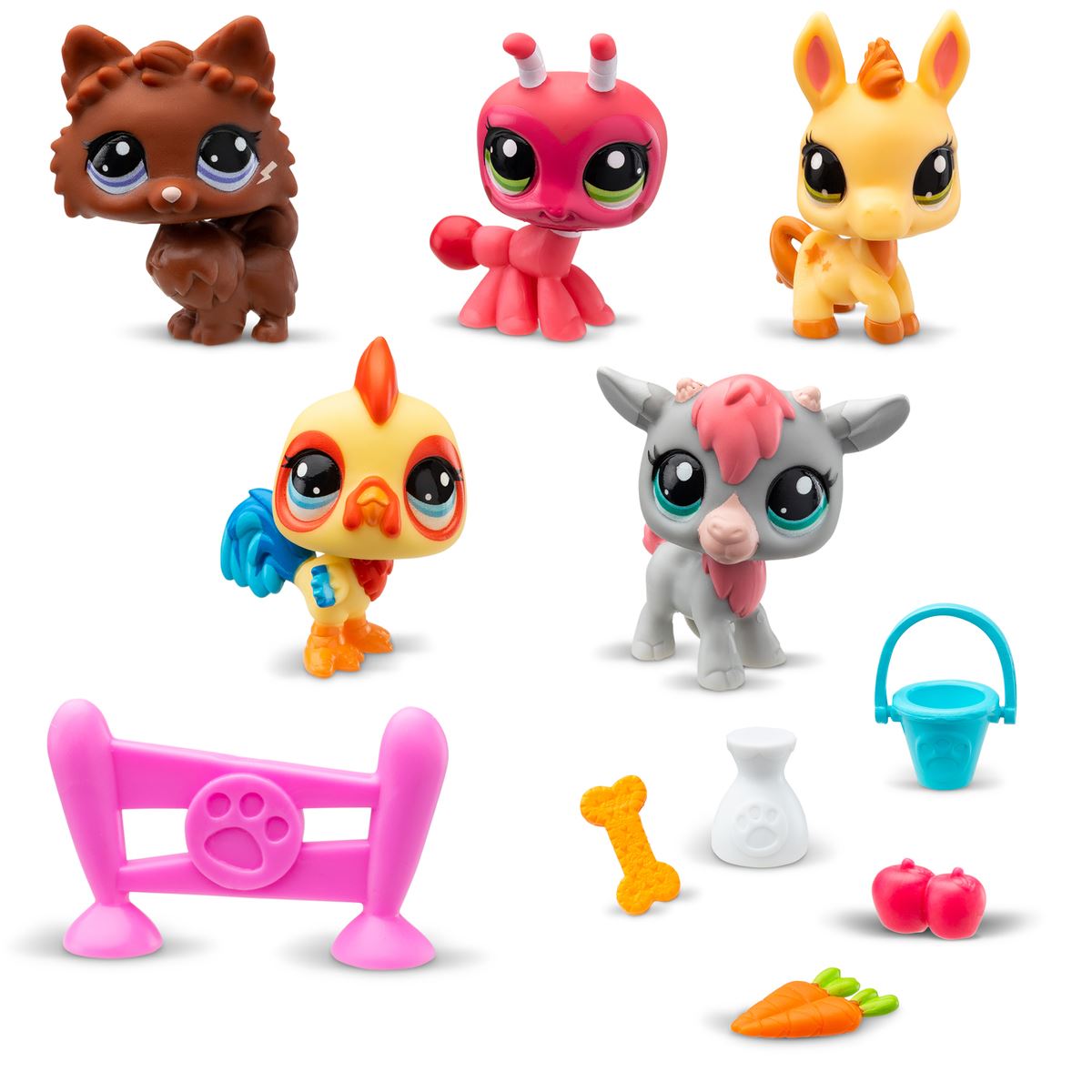 5 Pack Granja Littlest Pet Shop