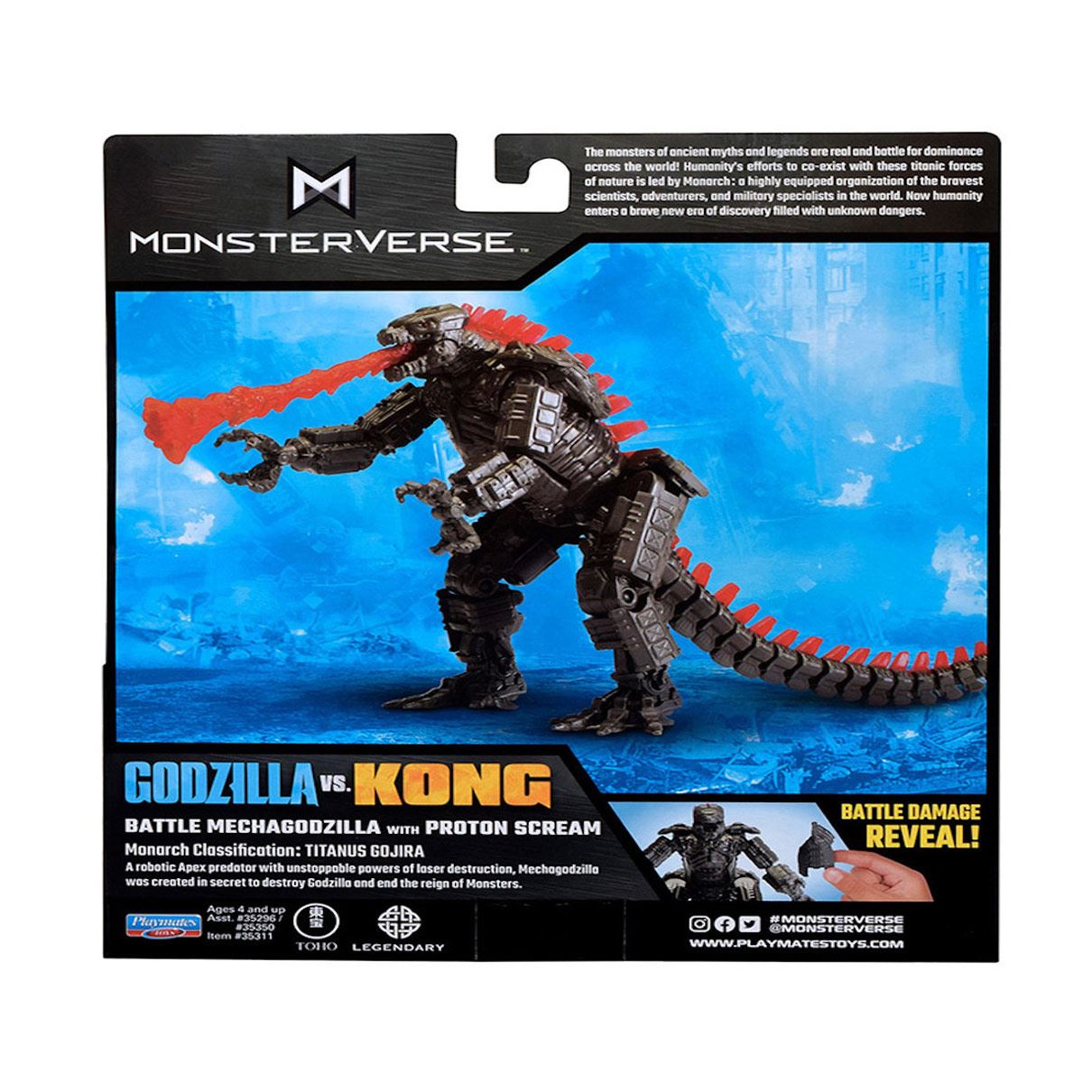 Figura de colección Godzilla Monstruo Básico con Accesorios