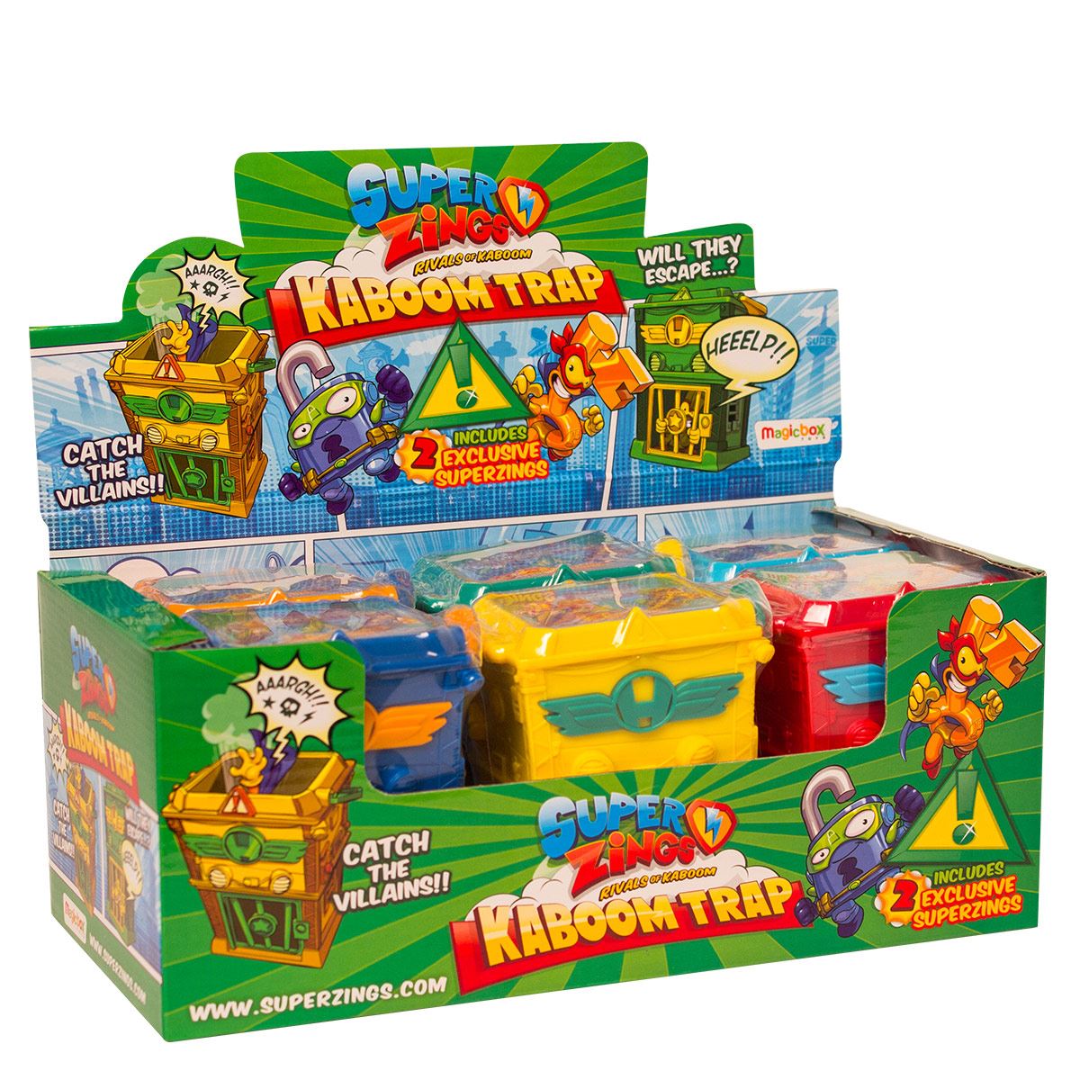 Trampa Kaboom Superzings Bandai