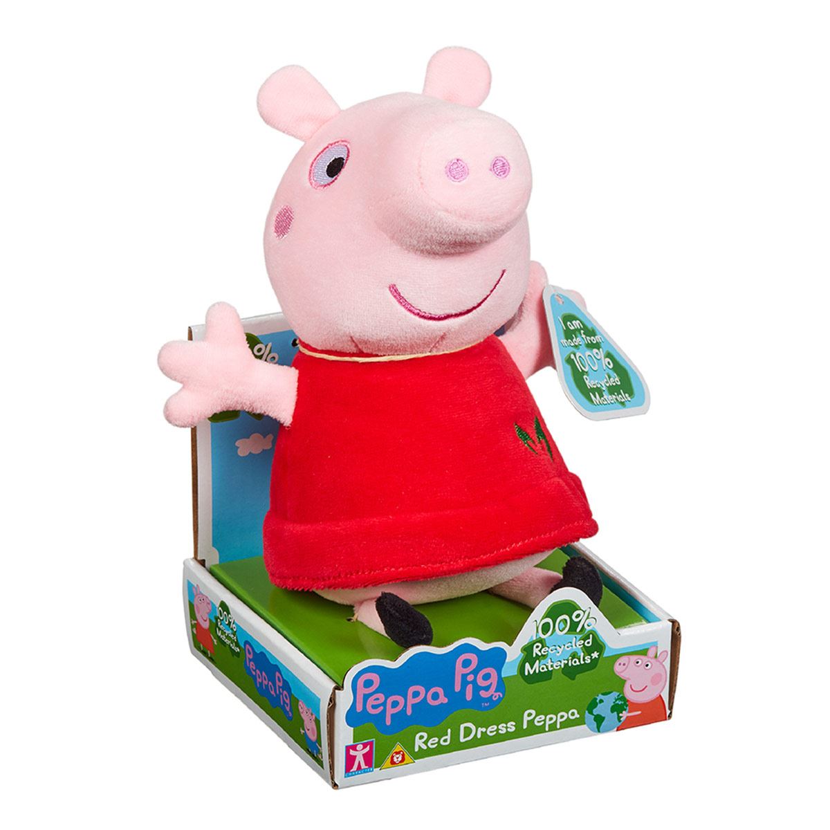 Peluche 8" Ecológico Peppa Pig Bandai