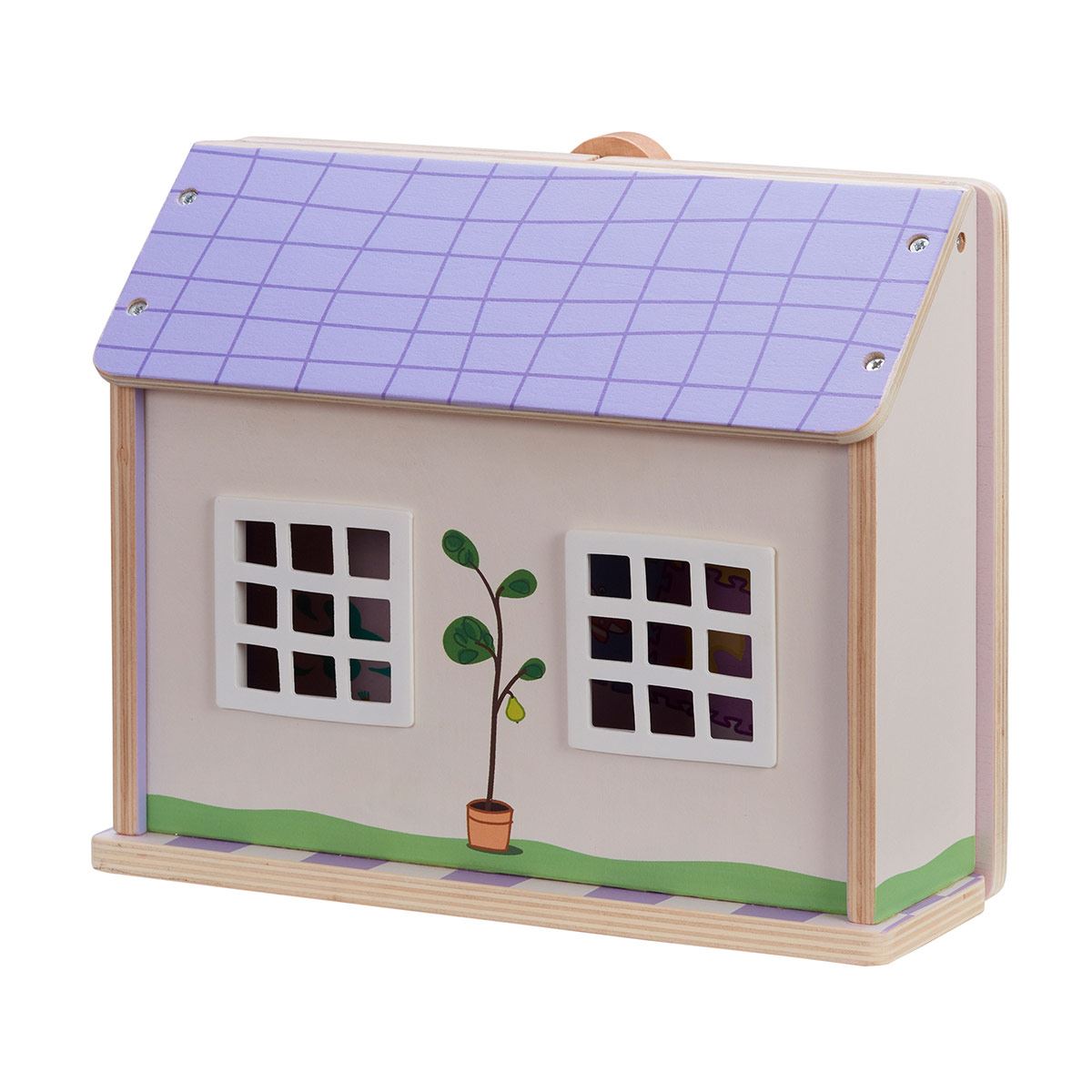 Escuela de Peppa de madera con figuras Peppa Pig Bandai