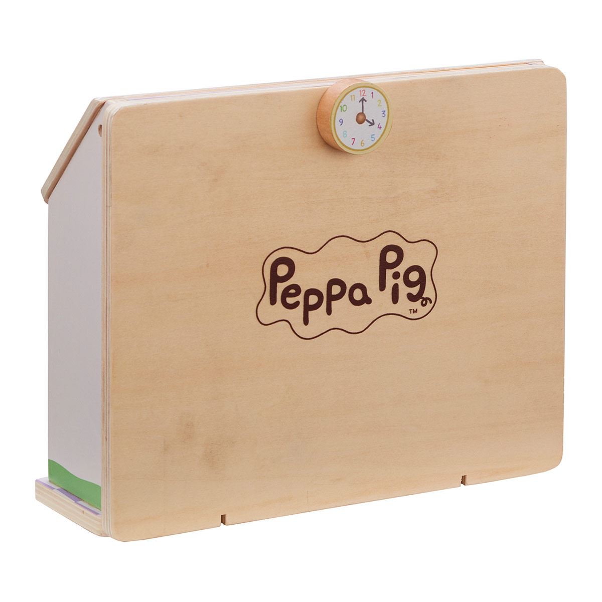 Escuela de Peppa de madera con figuras Peppa Pig Bandai