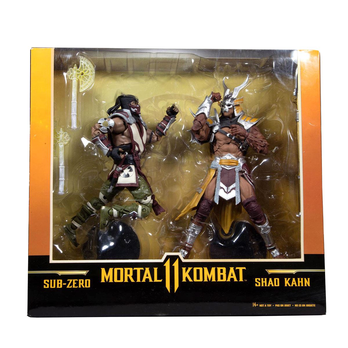 MORTAL KOMBAT 2PK - SUB ZERO VS SHAO KHAN