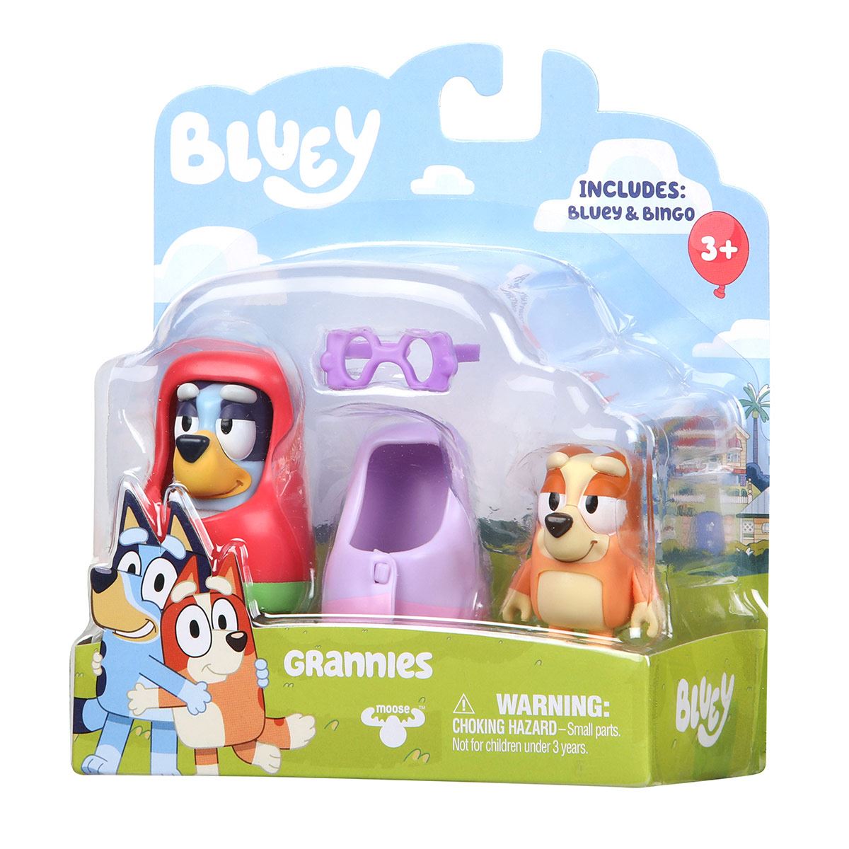 E-4 Two Pack Bluey Y Bingo Abuelita