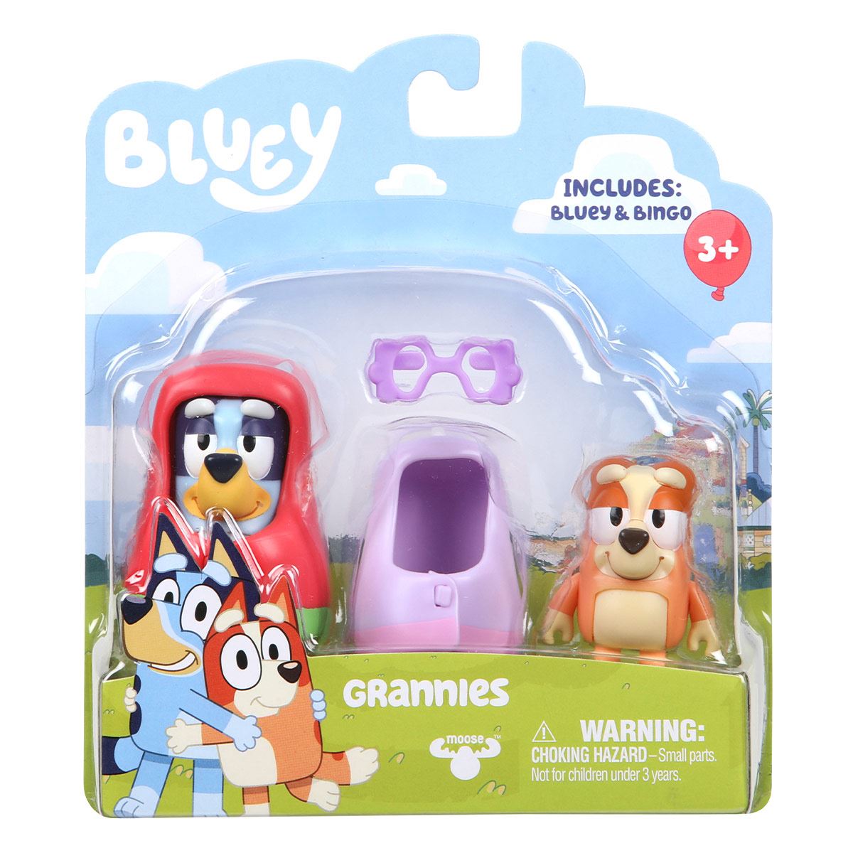 E-4 Two Pack Bluey Y Bingo Abuelita
