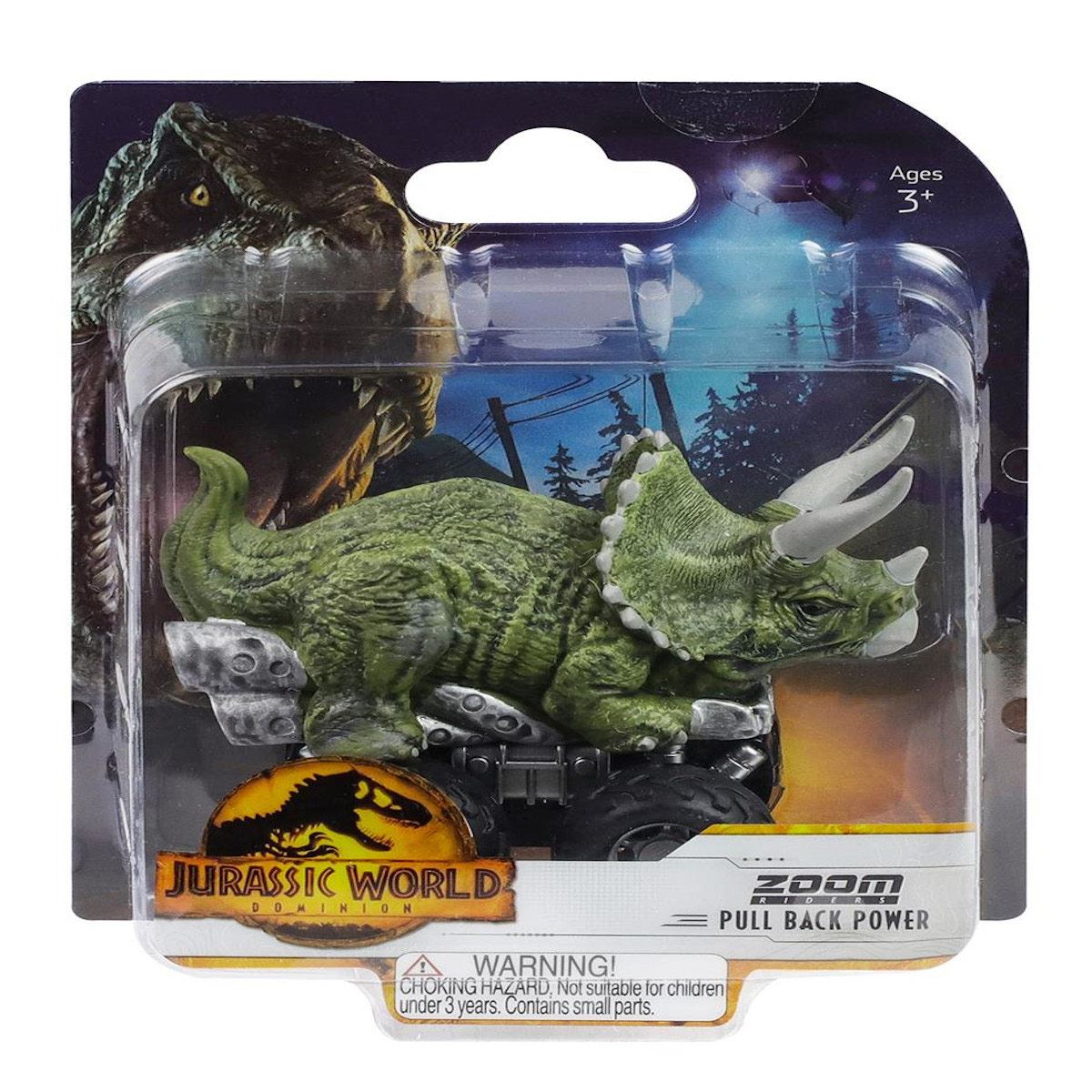 Vehículo Individual Zoom Riders Jurassic World