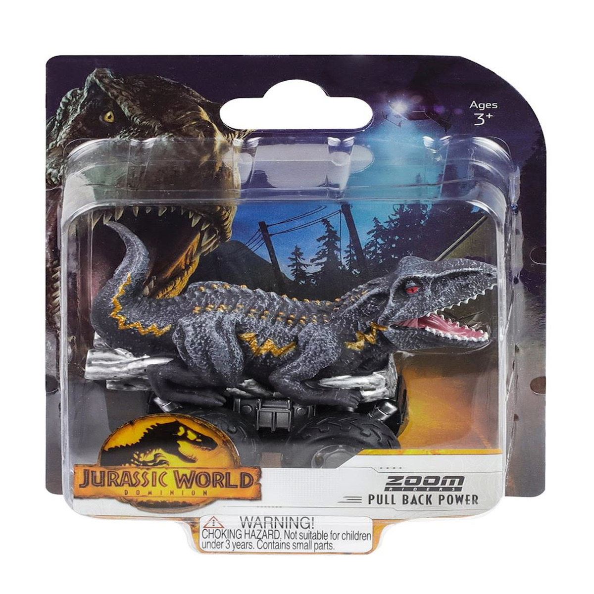 Vehículo Individual Zoom Riders Jurassic World