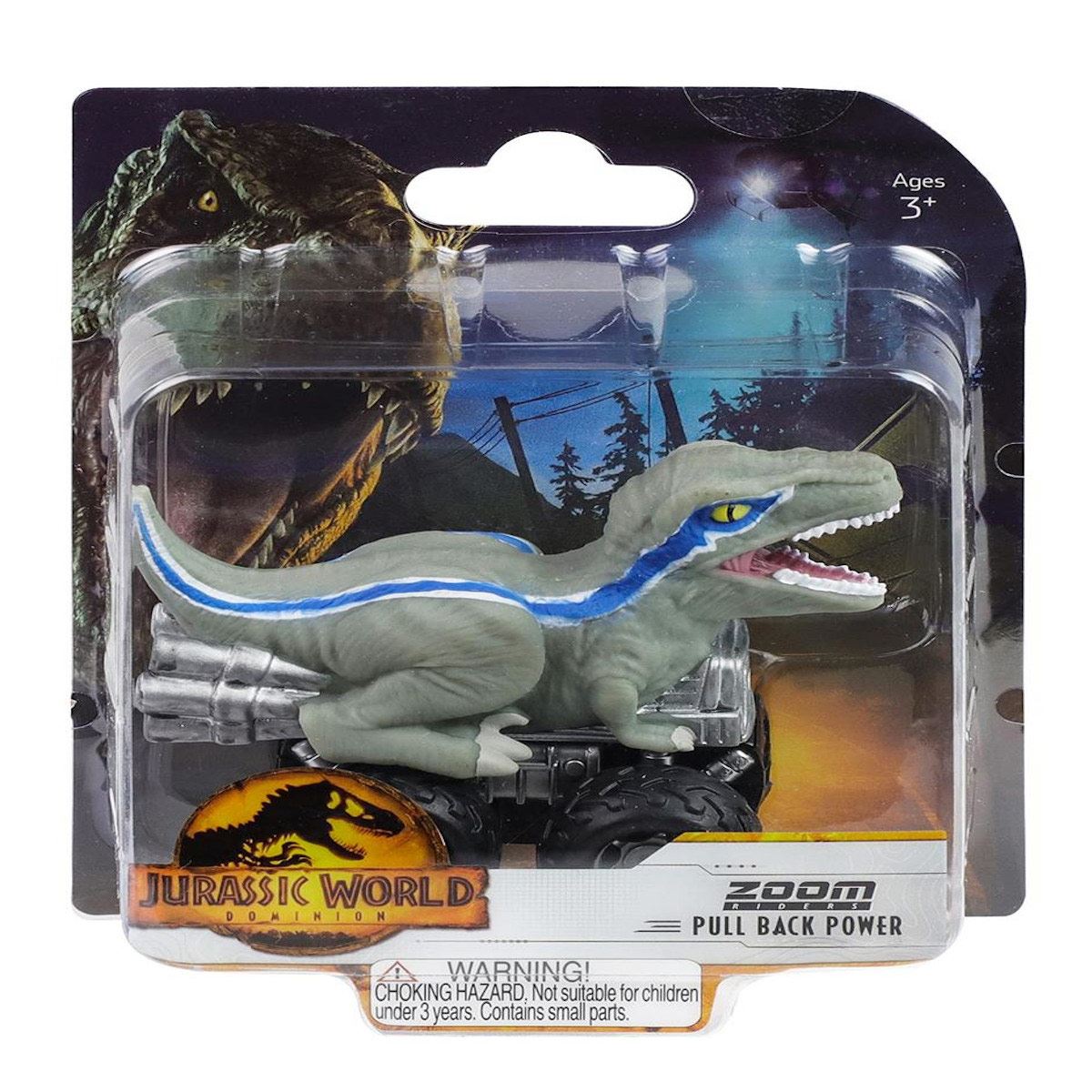 Vehículo Individual Zoom Riders Jurassic World