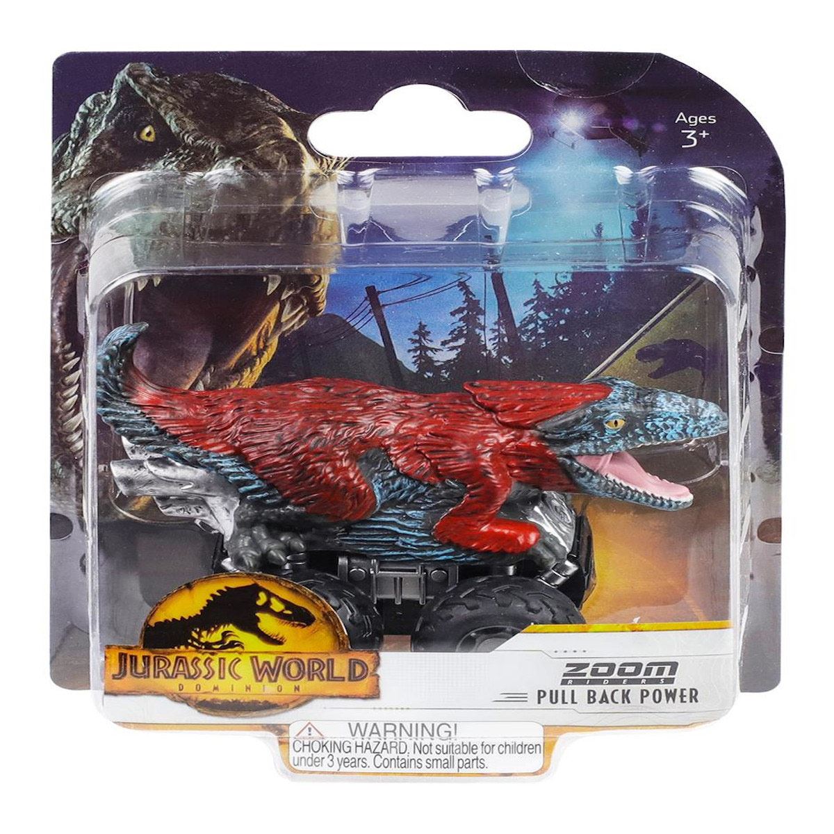 Vehículo Individual Zoom Riders Jurassic World