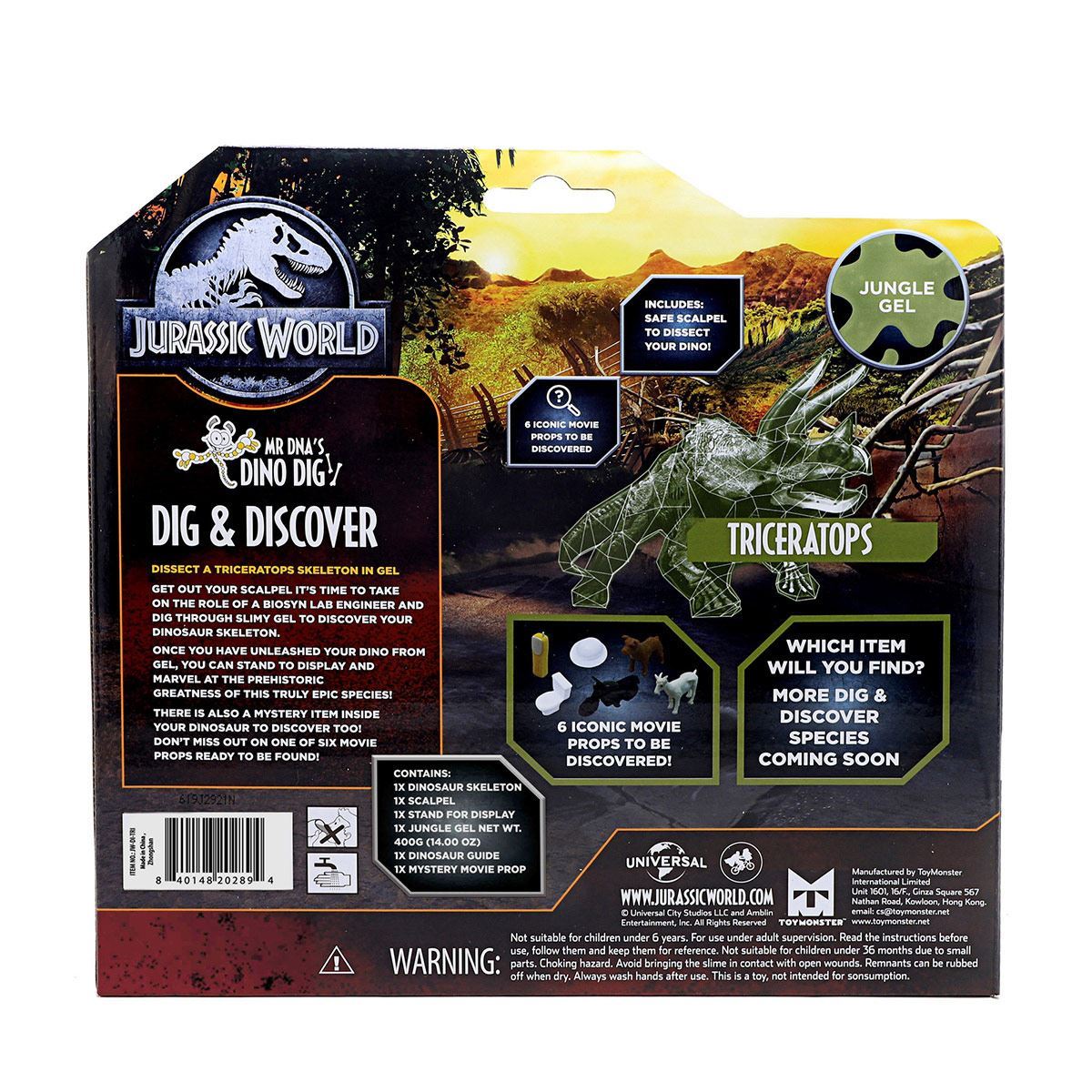 Kit de Excavación Dino Dig Jurassic World