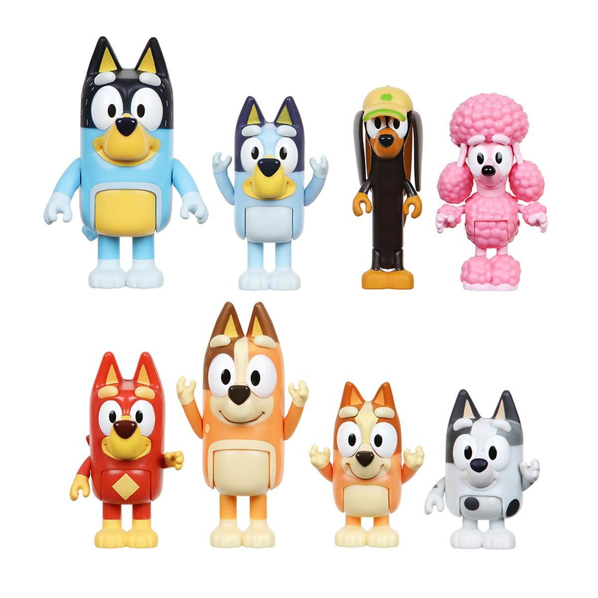 Bluey Family Colección 8 Figuras