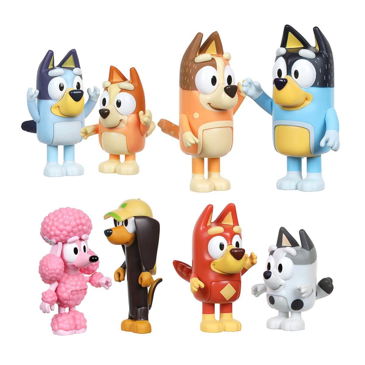 Bluey Family Colección 8 Figuras