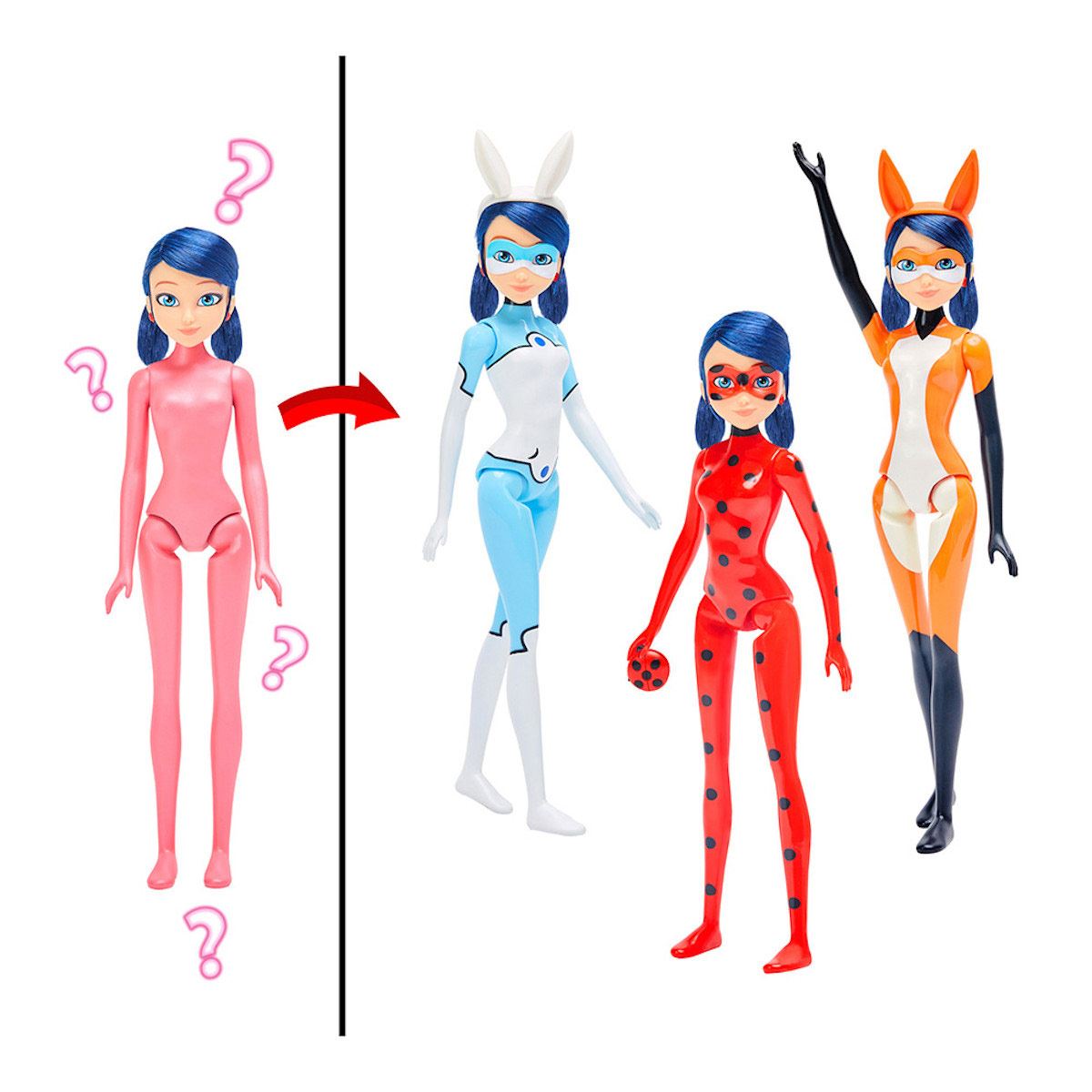 Muñeca Magic Heroez Miraculous Ladybug