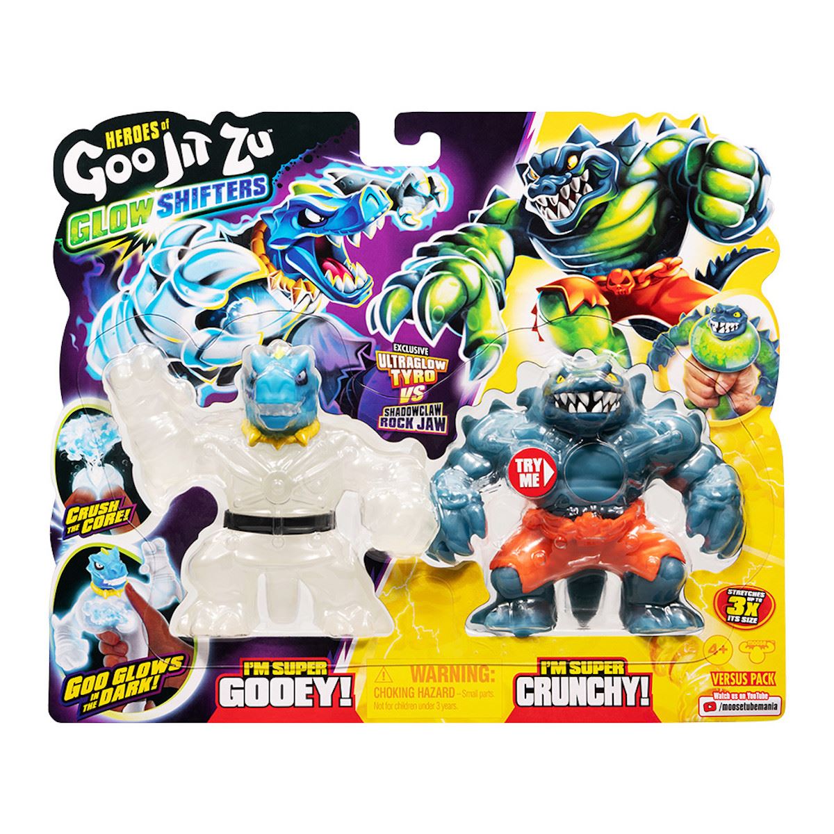 Pack Figuras Surtidas Heroes of Goo Jit Zu Glow Shifters