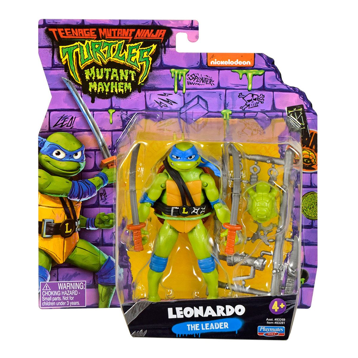 Teenage Mutant Ninja Turtles Movie Figura Bas Bandai